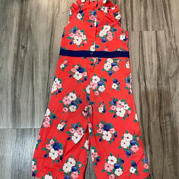 Janie and Jack floral romper - Picture 4 of 5